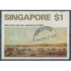 Singapore 152 stämplat