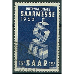 Saarland 341 stämplat