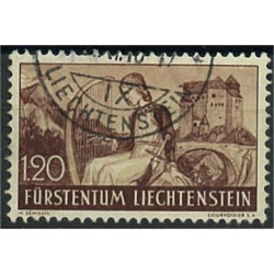 Liechtenstein 168 stämplat