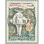 Danmark 795 stämplat