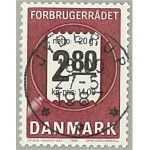 Danmark 916 stämplat
