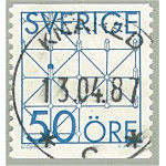 Sverige 1371 KNÄRED 13.04.87