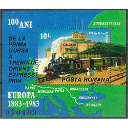 Rumänien block 198 **