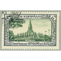 Laos 9 stämplat