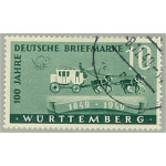 Württemberg 49 stämplat