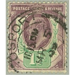 Storbritannien 105 stämplat