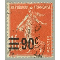 Frankrike 209 stämplat