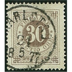 Sverige 25i KARLSTAD 24.5.1877
