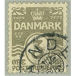 Danmark 78v1 stämplad