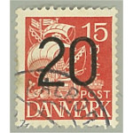 Danmark 241v stämplad