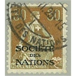 Schweiz SDN 6 stämplat