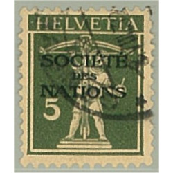 Schweiz SDN 29 stämplat