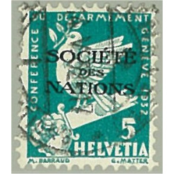 Schweiz SDN 36 stämplat