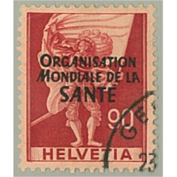 Schweiz WHO 18 stämplad