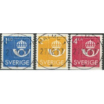 Sverige 1333-1335 MALMÖ1 27.02.87