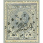 Surinam 11b stämplad
