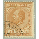 Surinam 12 stämplad