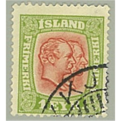 Island 91 stämplad