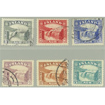 Island 194-199 stämplade