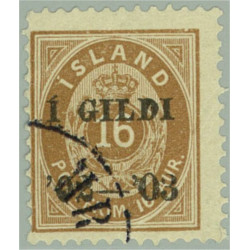 Island 54 stämplad