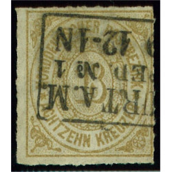 Norddeutscher Postbezirk 11 stämplad