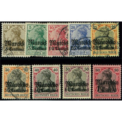 Tysk post i Marocko 46-54