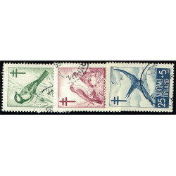 Finland 417-419 stämplade