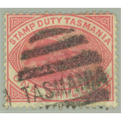 Tasmanien 12 stämplad