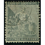 Cape of Good Hope 15 stämplad