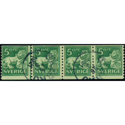 Sverige 140Aa stämplat 4-strip