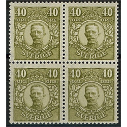 Sverige 90bz ** 4-block