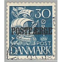 Danmark PF 27a stämplad