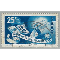 Saarland 297 stämplad