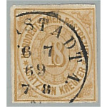 Norddeutscher Postbezirk 11 stämplad