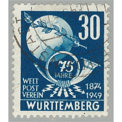 Württemberg 52 stämplad