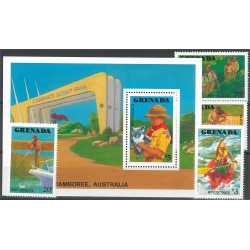 Grenada 1737-1740 + block 202 **