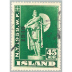 Island 258 stämplad