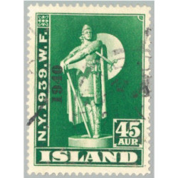 Island 258 stämplad