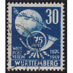 Württemberg 52 stämplad