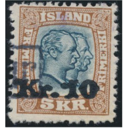Island 107v stämplad