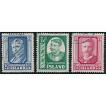 Island 327-329 stämplade