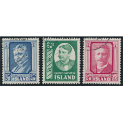 Island 327-329 stämplade