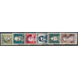 Frankrike 1136-1141 stämplade