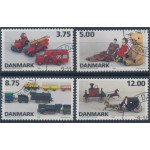Danmark 1139-1142 stämplade