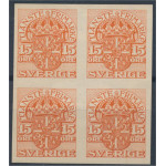 Sverige Tj33P orange i 4-block