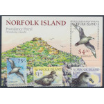 Norfolk Island 692-694 + block 30 **