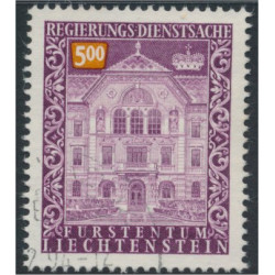 Liechtenstein D69 stämplad