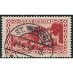 Saargebiet 160 stämplad