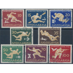 Jugoslavien 804-811 stämplade