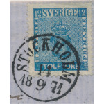 Sverige 9c3 STOCKHOLM 14.9.1871